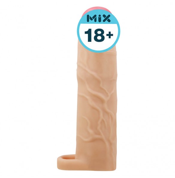 PRETTY LOVE - Gerd Extended Penis Sleeve (L:19.5cm - D:4cm) PRETTY LOVE - Gerd Extended Penis Sleeve (L:19.5cm - D:4cm)